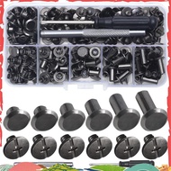 Chicago Screw Leather Rivets Assorted Screw Rivets M5 Chicago Binding Screws for Decorating PU Craft