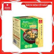 HỘP 10 GÓI CANH RONG BIỂN TÔM WAKAME SOUP SHRIMP ASUZAC FOODS