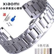< New.> Xiaomi watch Strap watch s1 s2 s3 s4Pro watch Strap Steel Strap color1/2 Steel Bracelet