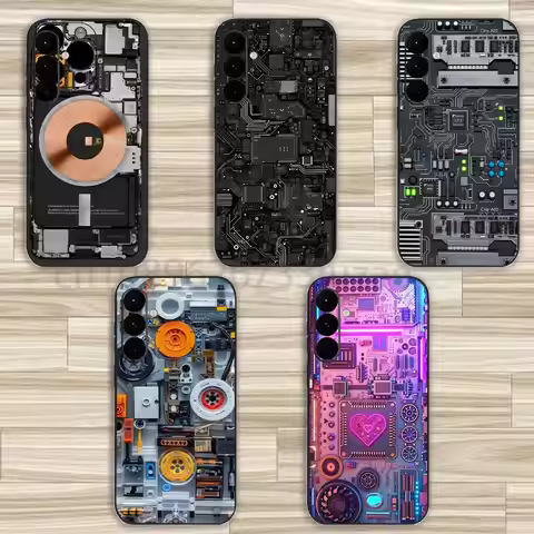 Motherboard Circuit Board For Samsung Galaxy A04E A14 A34 A54 5G Cover Shockproof Liquid Silicone Co