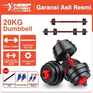 Keep Dumbbell PVC 20kg/Dumbell Barbell set 20kg dumbel Protection - 20kg