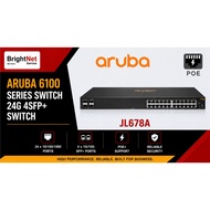 JL678A - HPE Aruba 6100 Series Switch 24G 4SFP+ Switchh JL678A Aruba