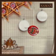 [Mini Mid-autumn Festival Lantern 12cm] glass paper plastic frame lantern to decorate Mid-Autumn lan