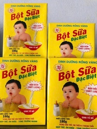 Combo 5 hộp Bột Rồng Vàng tuổi thơ/bột ăn dặm cho bé từ 6 tháng/bột cho nguoi ăn kiêng