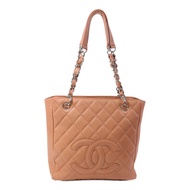 CHANEL PST Petite Shopping Tote Bag金扣鏈帶肩背袋