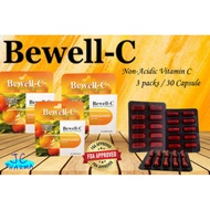 Authentic Bewell-C Non-Acidic Vitamin C Tinge Pack Of 30 Capsules 500 Mg