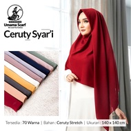 CERUTY SYARI Part 2 By Umama Square Hijab Size 140 x 140cm