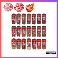 McCormick Assorted Herbs & Spices - Chili Flakes/Garlic Powder/Rosemary/Parsley/Oregano/Mixed Herbs