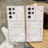 flower  card case Shockproof Phone casing Infinix Hot 8 9 10 Lite 11 10i 10T 10S 11S NFC 11 2022 12 