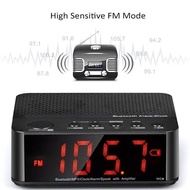 Selling Cheap Mini Bluetooth Speaker &amp; Fm Radio &amp; Digital Desk Clock Handsfree Alarm