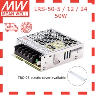 Mean Well LRS-50-5 LRS-50-12 LRS-50-24 Power Supply 50W 5V/10A, 12V/4.2A, 24V/2.2A
