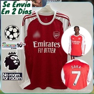 [Long Sleeve SSS+ T-Shirt]2025-26 Arsenal Long Sleeve Home Football Shirt