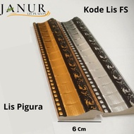Lis Plafon Motif /Lis Plafon PVC 4m x 6cm