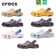 Crocs lelaki CLASSIC ALL-TERRAIN menyumbat kasut lubang lelaki Cross Beach Sandals VZEI