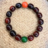 Budala Palace Series [Tibetan Biography] 12mm Natural Wild Mountain Turtle Barrel Beads Blood Armor 