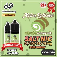 LIQUID VAPE DV9 MELON BOLU SUSU CREAMY SALT NIC POD FRIENDLY SALTNIC
