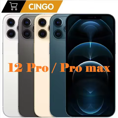 Apple iPhone 12 Pro / 12 Pro max 5G 128/256GB IOS A14 12MP Mobile Phone iphone 12pro 12pro max Origi