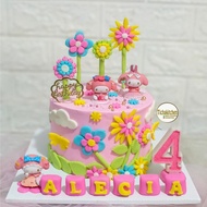 kue ulang tahun anak perempuan / kue ulang tahun hello kitty
