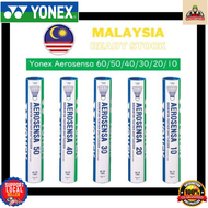 Yonex นกลูกขนไก่แบตมินตัน Aerosensa AS50 AS60 AS40คุณภาพดีเกรดนานาชาติขนนกแบดมินตันคุณภาพสูงขนห่านลู