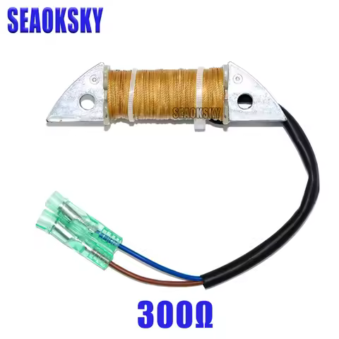 Charge Coil for Yamaha 63V-85520-01 2 stroke 15HP Outboard Motor