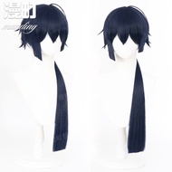 Mancho/Vanitas' Notes Vanitas Vanitas cos Wig Blue Black