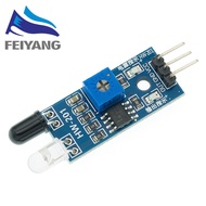 Infrared IR sensor conveniently overcomes obstacles.