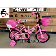 12" Kids Bicycle Basikal Budak 12inch CHILD BICYCLE KIDS BIKE