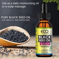 30ml ECO Finest Black Seed Oil Pure Cold-Pressed Nigella Cumin Seed Oil Natural Antioxidant Suppleme