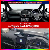 For Toyota Noah G Voxy ESQUIRE R80 2015 2016 2017 2018 2019 2020 Leather Dashmat Dashboard Cover Pad
