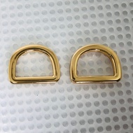 1 Gold Castbag D, no text, 1.8cm- 1 bag