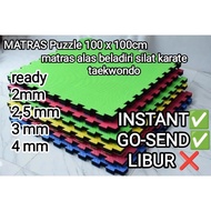 MATRAS PUZZLE SUSUN100 X100cm BUSA EVA TEBAL 3cM ALAS LANTAI BELADIRI