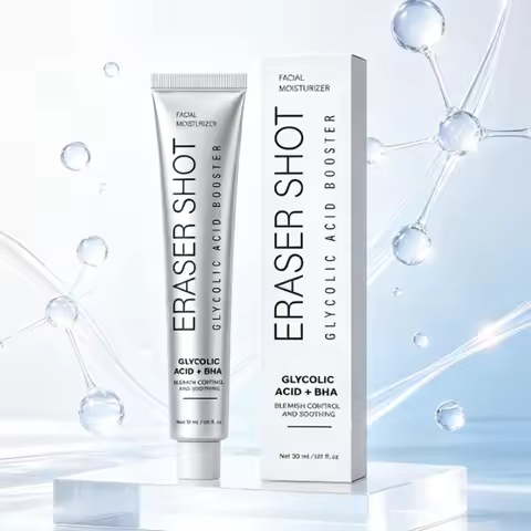 Glycolic Acid Facial Serum 30ml Niacinamide Kojic Acid Glow Plump Skin Gentle Oil Control Smooth Sof