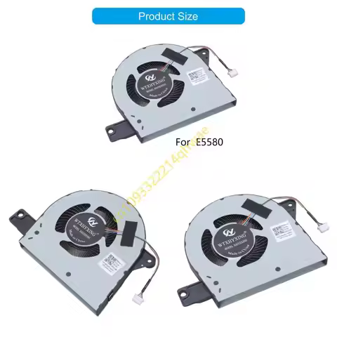Replacement CPU Cooling Fan For Latitude 5580 E5580 C5F86 EG50060S1-C330-S9A DC28000IZSL DFS541105FC