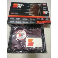 2014-2020 Nissan Sylphy B17 1.6/1.8 Note 1.2, Toyota Raize 1.0 K&N 33-2409 Drop-In Filter