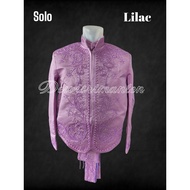 Light purple solo bridal beskap/laclaculi solo beskap