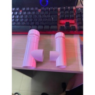 Water primer tube head And head for cleaning fecal separation filter..