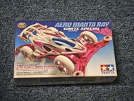 TAMIYA Mini 4WD 迷你四驅車 Aero Manta Ray White Special，AR底盤 櫻花魔鬼魚 94972