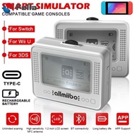 Allmiibo Simulator for Switch/3DS/Wii U | Rechargeable NFC Bluetooth Emulator, Portable Game Accesso