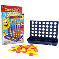 【Ready Stock】Interesting Connect 4 In A Line Board Game Kids Educational Toys Puzzle Game Family Ent