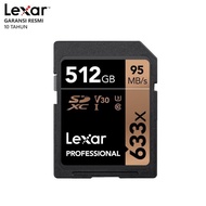 SD CARD Lexar 512GB Professional 633x SDXC Memory Card