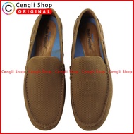 HM010 SEPATU KULIT HUSH PUPPIES PRIA CASUAL SEMI FORMAL ORIGINAL KHAKI