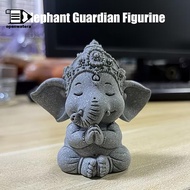 [GoodGirlm1] Praying Hands Elephant Statue - Home Decor Guardian Figurine QQQ