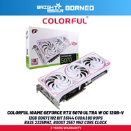 COLORFUL IGAME GeForce RTX 5070 GDDR7 Ultra W OC 12GB-V Graphic Card