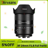 7Artisans AF 24mm f1.8 Full Frame Auto Focus Lens for Sony E mount Camera