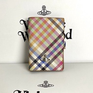 Vivienne Westwood Heather Plaid 格紋銀包 護照夾 卡包