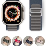Alpine Loop Nylon Fabric Smart Strap Suitable for Apple Watch 10 9 8 Ultra 7 6 5 4 3 2 1 49 46 41/44