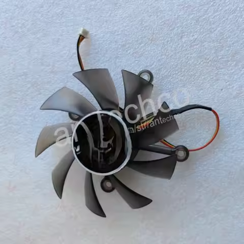 LL Cooler Fan For ASUS 3850 4850 9400 9500 9600 9800GT R128015SH 75MM Graphics Card