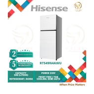 HISENSE RT549N4AWU 500L INVERTER FRIDGE, MULTI AIR FLOW, NO FROST, TWIN DOOR FRIDGE REFRIGERATOR 冰箱