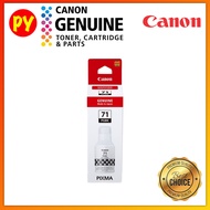 Canon GI-71 Bottle Ink Black Cyan Magenta Yellow (Original) GI71 GI 71 for G1020  G2020  G3020  G306