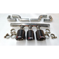 Akrapovic Honda Civic Fc 1.5 Turbo Tc Tcp Matte Carbon / Glossy Carbon Car Exhaust Muffler Tip Pipe Tailpipe End Pipe